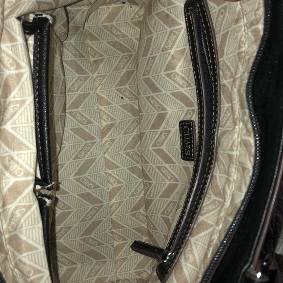 Black leather Chaps purse - Picture 2 of 4